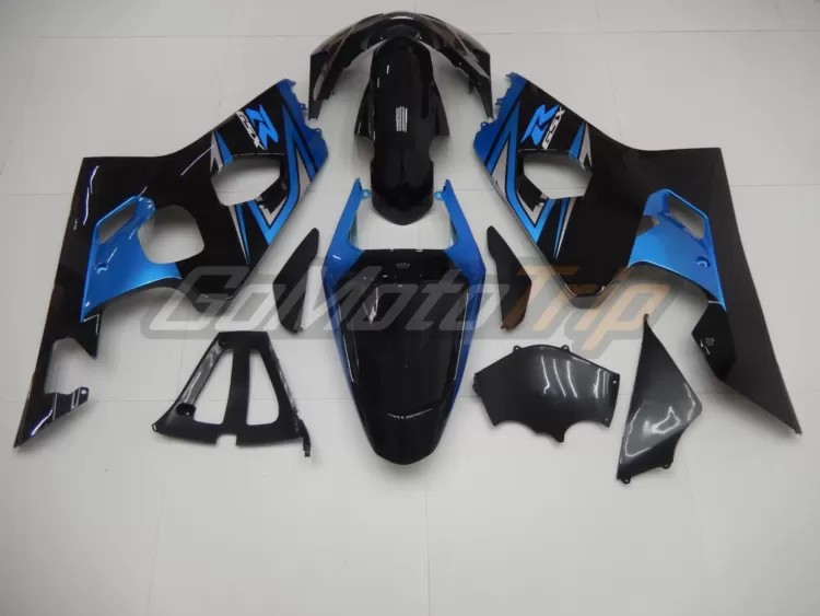 2004 2005 Suzuki K4 Black Blue Fairing 6