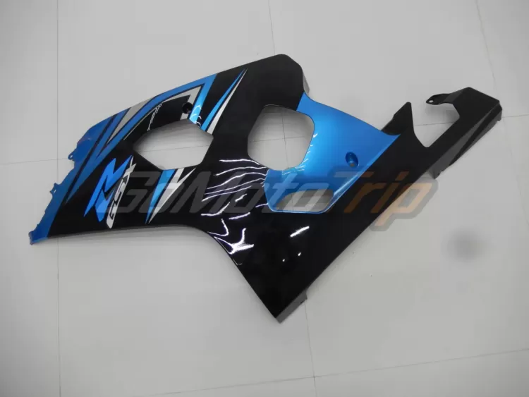 2004 2005 Suzuki K4 Black Blue Fairing 9