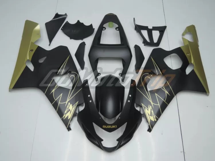 2004 2005 Suzuki K4 Black Gold Fairing 1