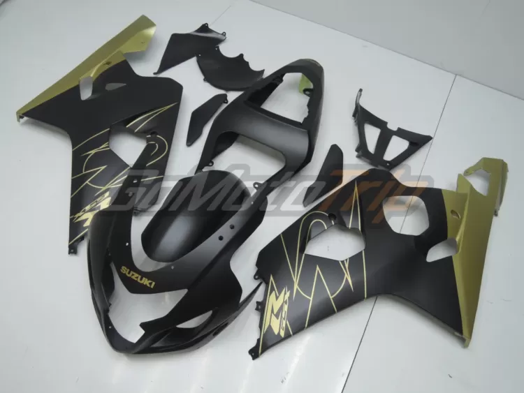 2004 2005 Suzuki K4 Black Gold Fairing 2