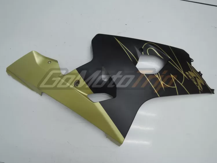 2004 2005 Suzuki K4 Black Gold Fairing 6