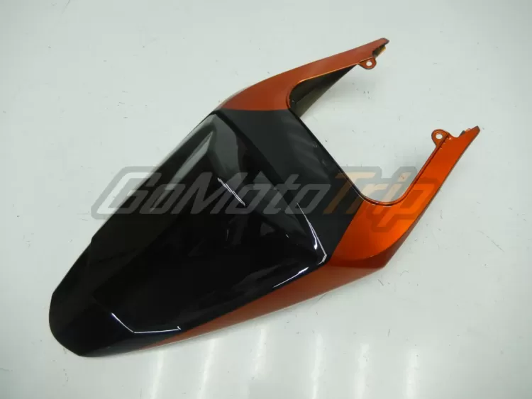 2004 2005 Suzuki K4 Black Orange Fairing 10