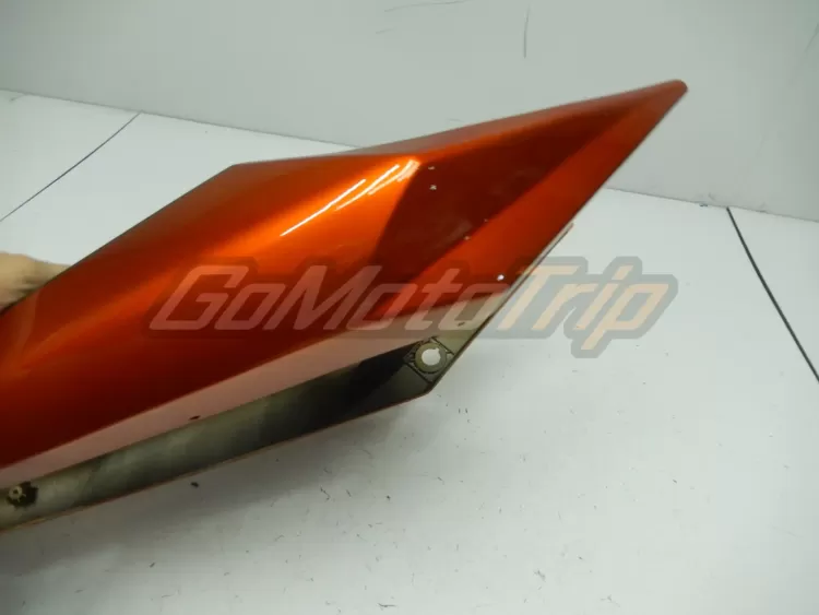 2004 2005 Suzuki K4 Black Orange Fairing 12