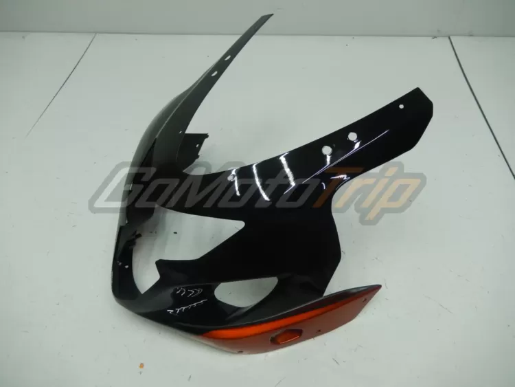 2004 2005 Suzuki K4 Black Orange Fairing 4