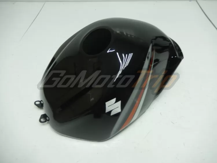 2004 2005 Suzuki K4 Black Orange Fairing 6