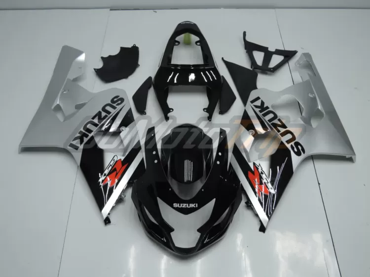 2004 2005 Suzuki K4 Black Silver Fairing 1