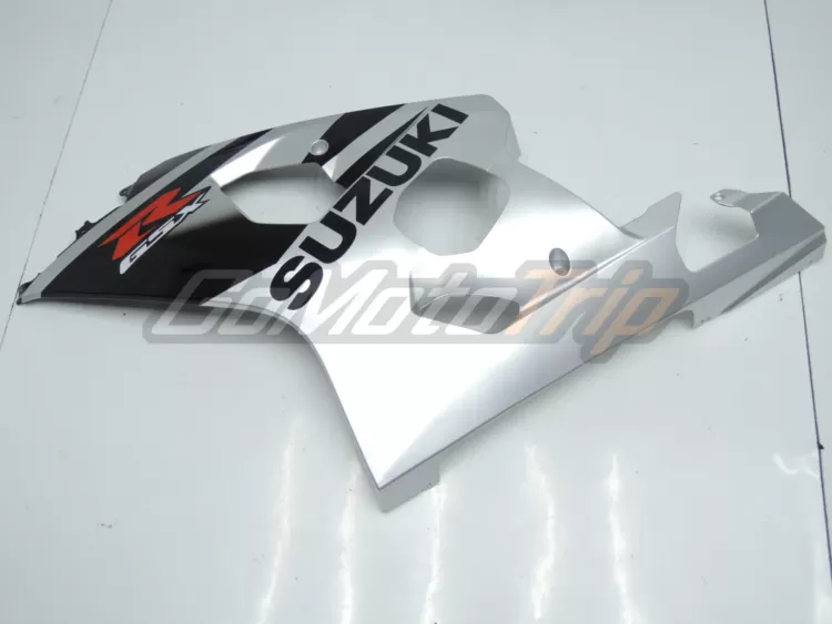 2004 2005 Suzuki K4 Black Silver Fairing 7