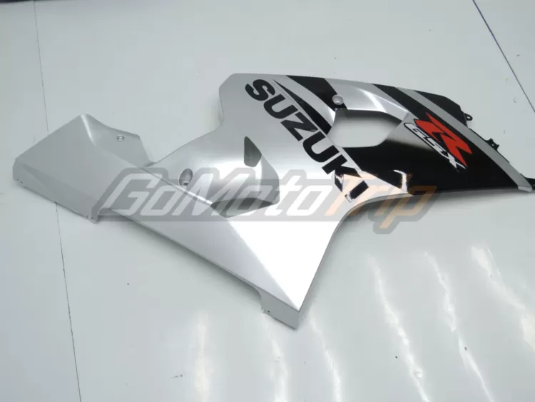 2004 2005 Suzuki K4 Black Silver Fairing 9