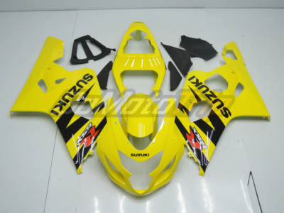 2004 2005 Suzuki K4 Yellow Fairing 1