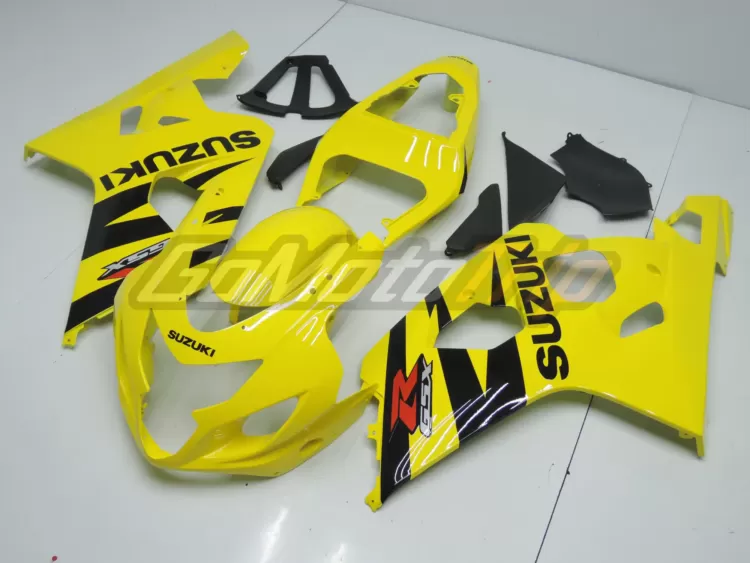 2004 2005 Suzuki K4 Yellow Fairing 2