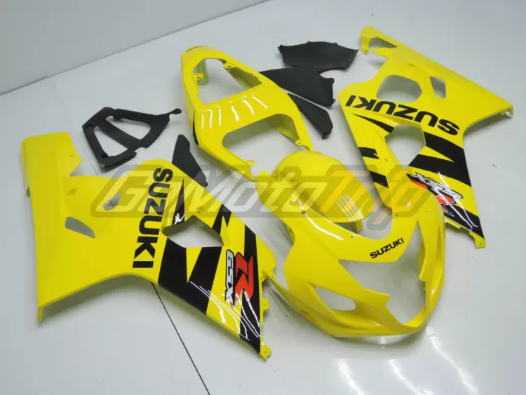 2004 2005 Suzuki K4 Yellow Fairing 3