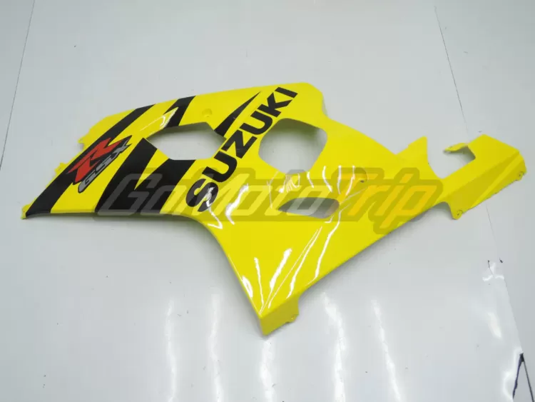 2004 2005 Suzuki K4 Yellow Fairing 7