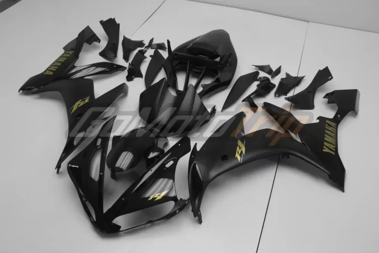 2004 2006 Yamaha Yzf R1 Black Fairing2 2