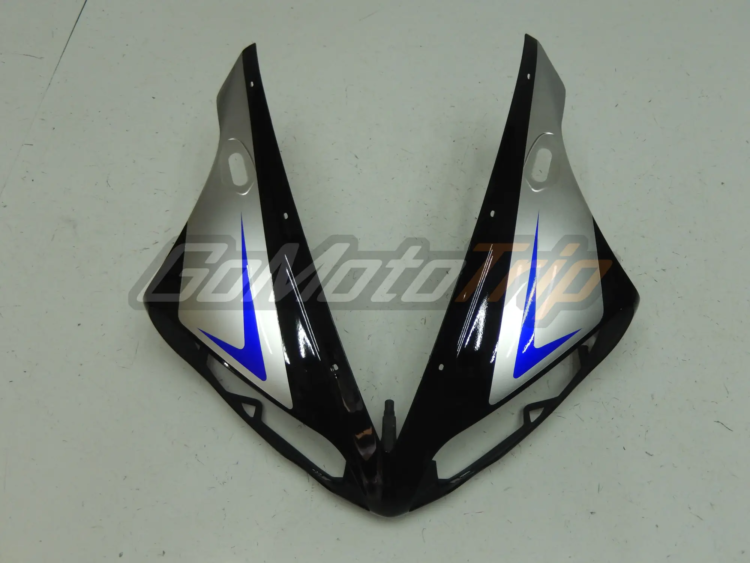 2004 2006 Yamaha Yzf R1 Black Silver Fairing 5