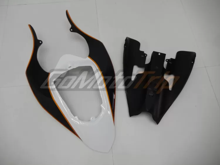 2004 2006 Yamaha Yzf R1 Black White Fairing 18