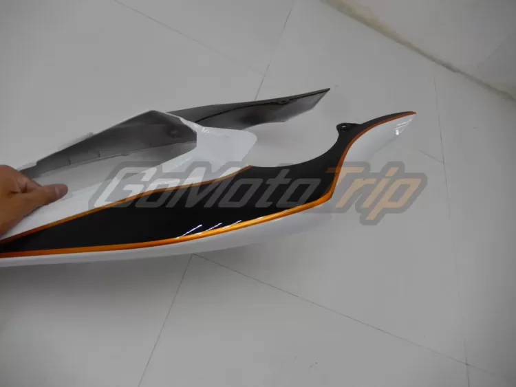 2004 2006 Yamaha Yzf R1 Black White Fairing 19