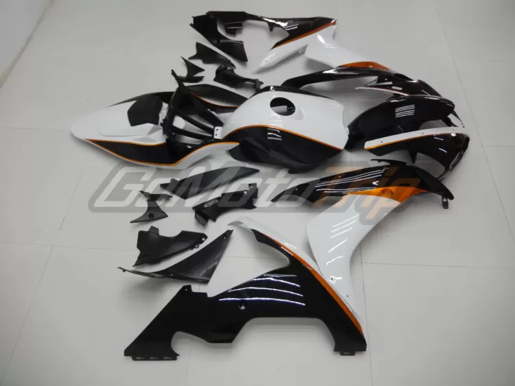 2004 2006 Yamaha Yzf R1 Black White Fairing 5