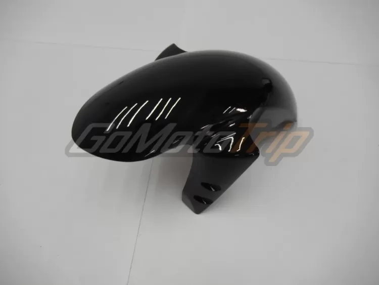 2004 2006 Yamaha Yzf R1 Black White Fairing 8