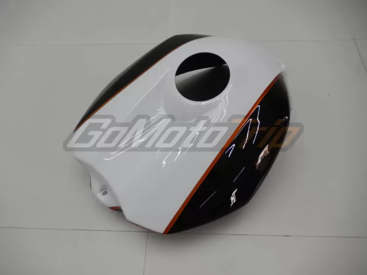 2004 2006 Yamaha Yzf R1 Black White Fairing 9