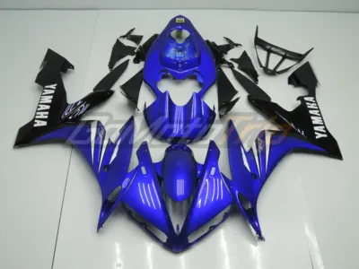 2004 2006 Yamaha Yzf R1 Blue Fairing 1