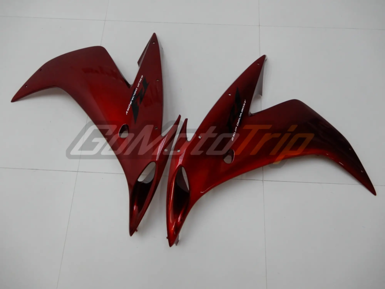 2004 2006 Yamaha Yzf R1 Pearl Red Fairing 12