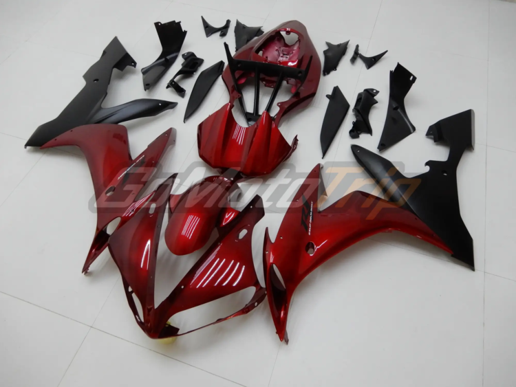 2004 2006 Yamaha Yzf R1 Pearl Red Fairing 2