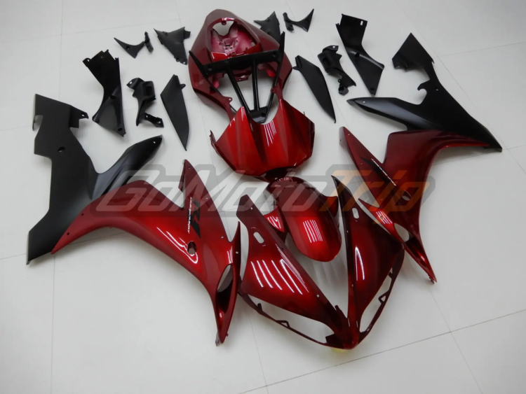 2004 2006 Yamaha Yzf R1 Pearl Red Fairing 3