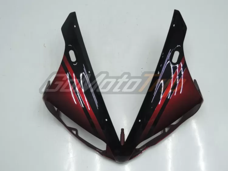 2004 2006 Yamaha Yzf R1 Red Black Fairing 4