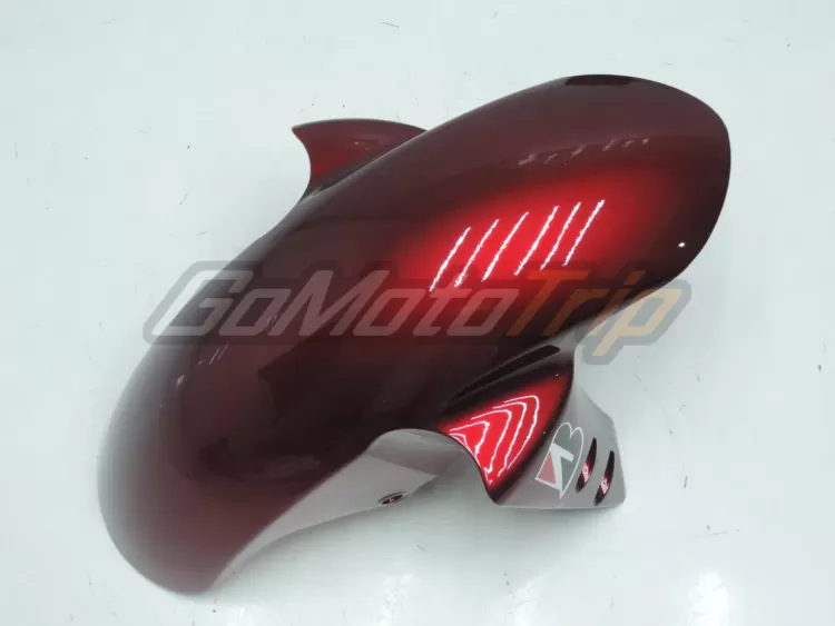 2004 2006 Yamaha Yzf R1 Red Black Fairing 6