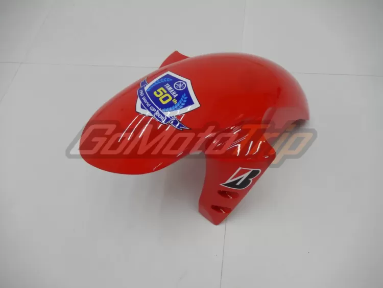 2004 2006 Yamaha Yzf R1 Red White Fairing 8