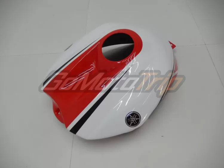 2004 2006 Yamaha Yzf R1 Red White Fairing 9