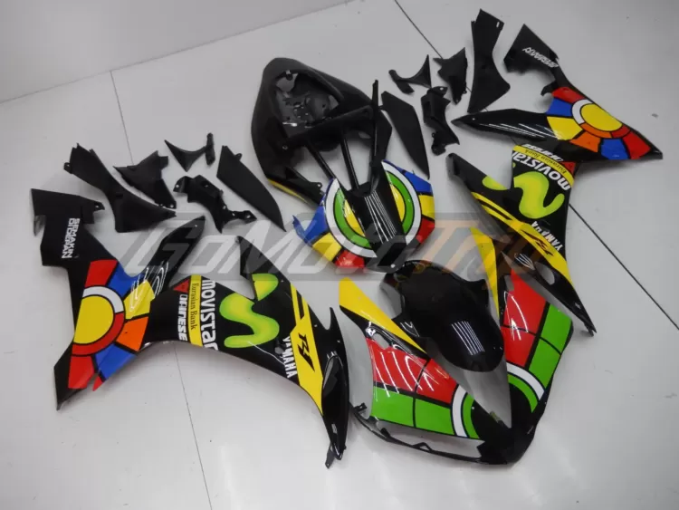 2004 2006 Yamaha Yzf R1 Rossi 300th Gp Anniversary Fairing 3