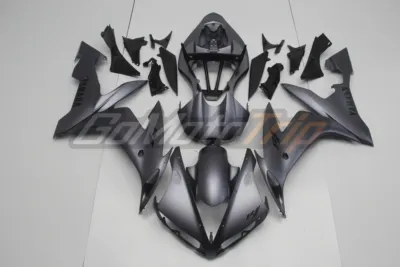 2004 2006 Yamaha Yzf R1 Silver Gray Fairing 1