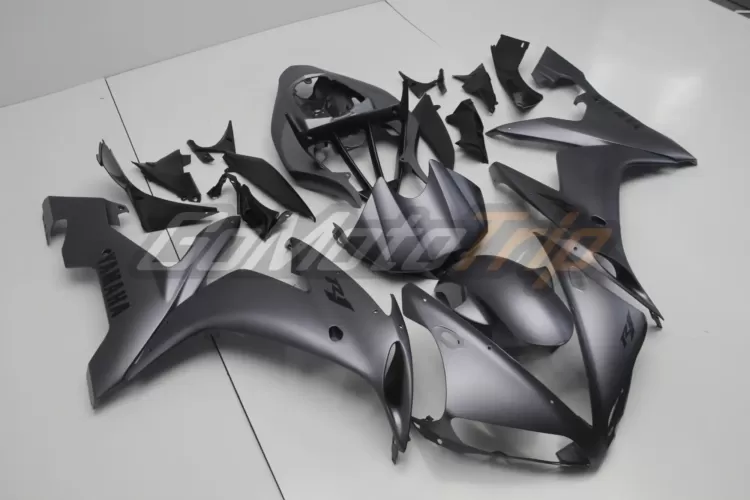 2004 2006 Yamaha Yzf R1 Silver Gray Fairing 3