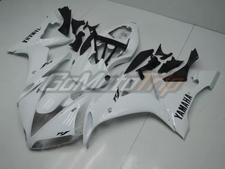 2004 2006 Yamaha Yzf R1 White Fairing 2