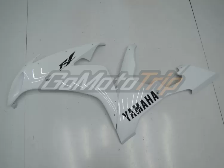 2004 2006 Yamaha Yzf R1 White Fairing 8