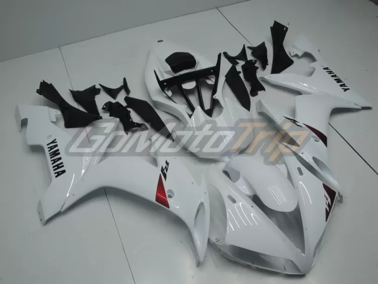 2004 2006 Yamaha Yzf R1 White Fairing2 3