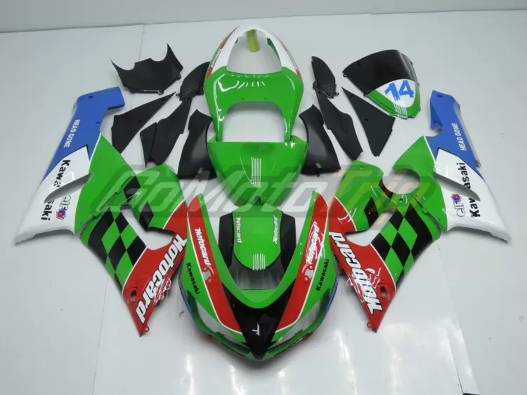 2005 2006 Kawasaki Ninja Zx 6r Motocard Fairing 1