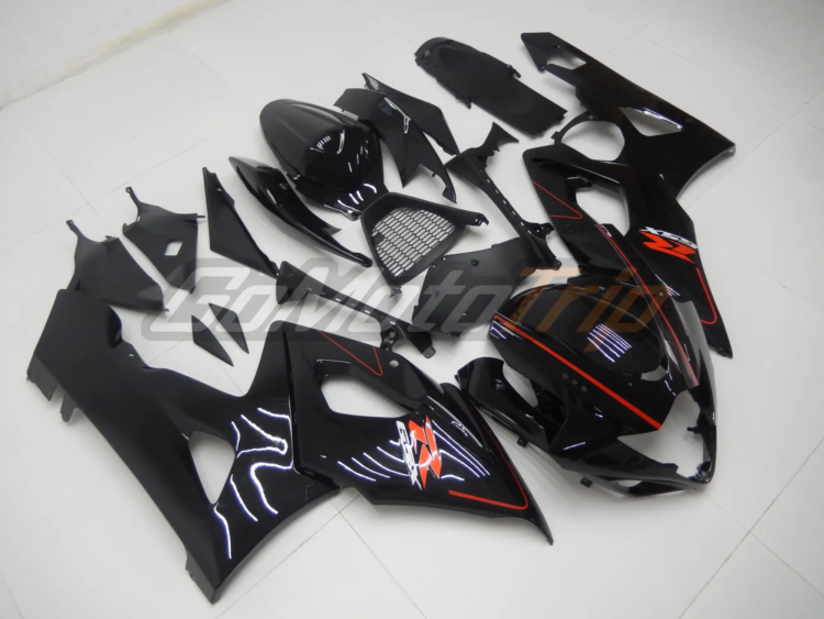 2005 2006 Suzuki Gsx R1000 Black Fairing3 3