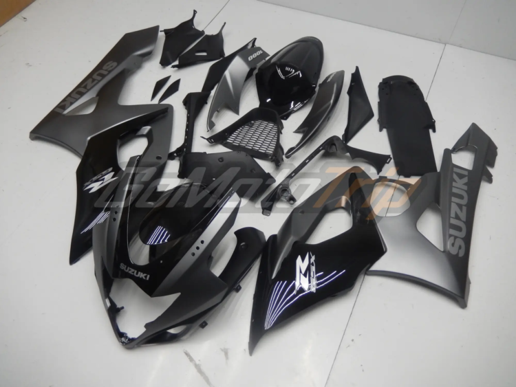 2005 2006 Suzuki Gsx R1000 Black Gray Fairing2 2