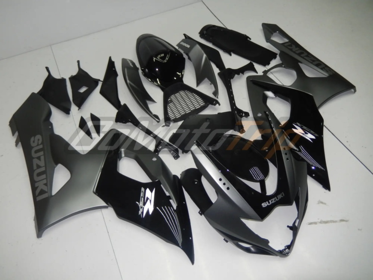 2005 2006 Suzuki Gsx R1000 Black Gray Fairing2 3