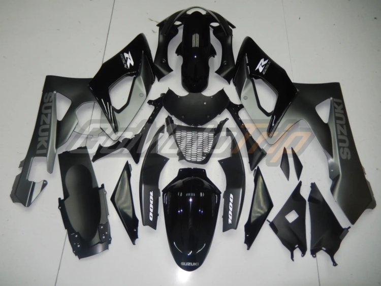 2005 2006 Suzuki Gsx R1000 Black Gray Fairing2 4