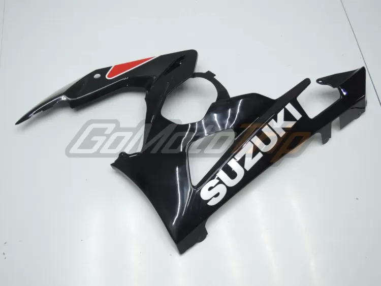 2005 2006 Suzuki Gsx R1000 Black Red Fairing2 10