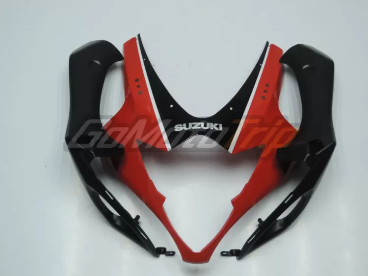 2005 2006 Suzuki Gsx R1000 Black Red Fairing2 4