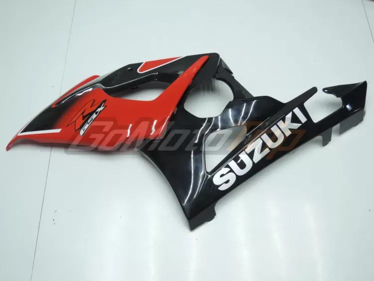 2005 2006 Suzuki Gsx R1000 Black Red Fairing2 7