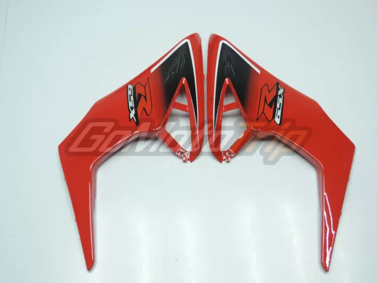 2005 2006 Suzuki Gsx R1000 Black Red Fairing2 9