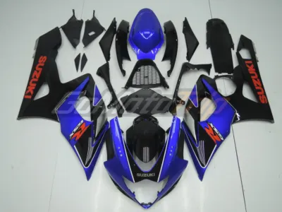 2005 2006 Suzuki Gsx R1000 Blue Black Fairing2 1