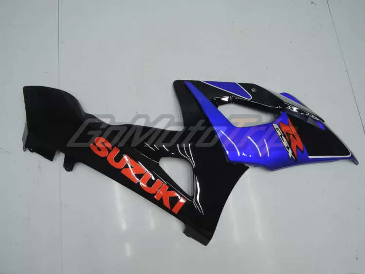 2005 2006 Suzuki Gsx R1000 Blue Black Fairing2 8