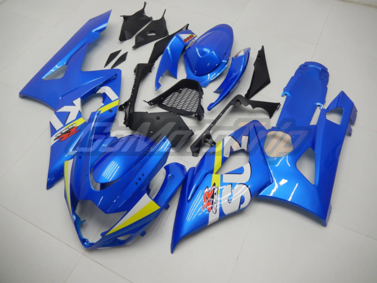 2005 2006 Suzuki Gsx R1000 Blue Fairing 2