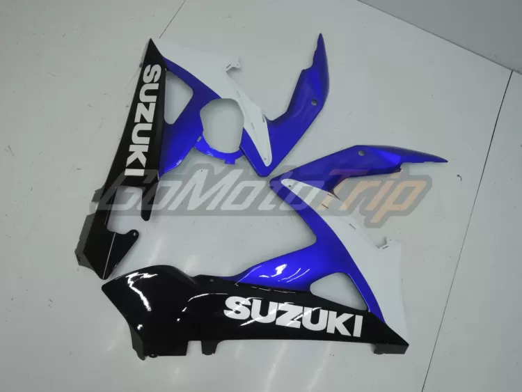 2005 2006 Suzuki Gsx R1000 Blue White Fairing2 10